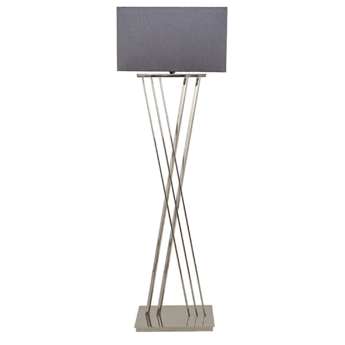 RV Astley Roma Nickel Floor Lamp 5112
